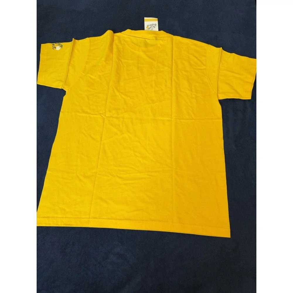 Le Tour De France 2007 Official T-Shirt Mens XL Yellow Vtg Merchandise NWT